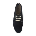 Louis Leather + Suede Moccasin Chukka // Black (US: 13)