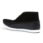 Louis Leather + Suede Moccasin Chukka // Black (US: 13)