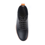 Gatland Leather + Suede Boot // Black + Date Palm (US: 8)