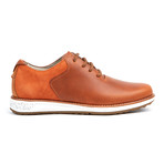 Rowntree Leather + Suede Sneaker // Umber + Date Palm (US: 7)