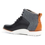 Gatland Leather + Wool Boot // Black + Grey (US: 12)