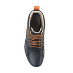Tom Two Tone Lace-Up Boot // Black + Tan (US: 8)