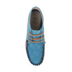Louis Leather + Suede Moccasin Chukka // Tobacco + Denim Blue (US: 13)