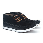 Louis Leather + Suede Moccasin Chukka // Raven (US: 12)