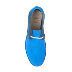 Hiro Leather + Suede Chukka Sneaker // Royal Blue + Majolica Blue (US: 8)