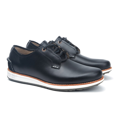 Farrell Hidden Eyelet Derby // Smu Black (US: 7)
