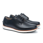 Farrell Hidden Eyelet Derby // Smu Black (US: 12)