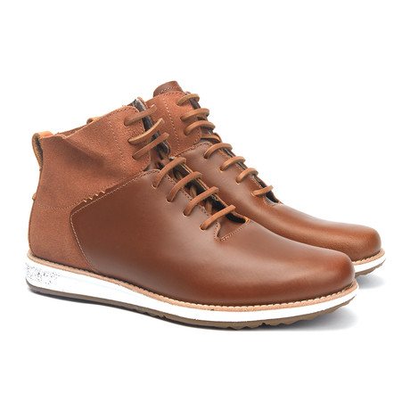 Gatland Leather + Suede Boot // Tan (US: 7)