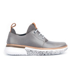 Burns Leather + Wool Sneaker // Alloy + Grey (US: 7)