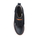 Holden Leather + Suede Moc-Toe Boot // Black (US: 7)