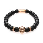 Matte Lion Bracelet (Gold)