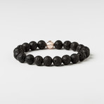 Lion Head Lavastone Bracelet