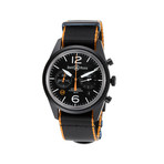 Bell & Ross Carbon Orange Chronograph Automatic // BR 126