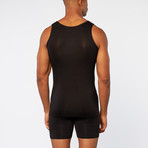 SwissTouch Cotton Tank // Black (S[28"-31"])