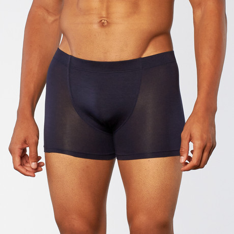 SwissTouch Boxer Brief // Navy (S[28"-31"])