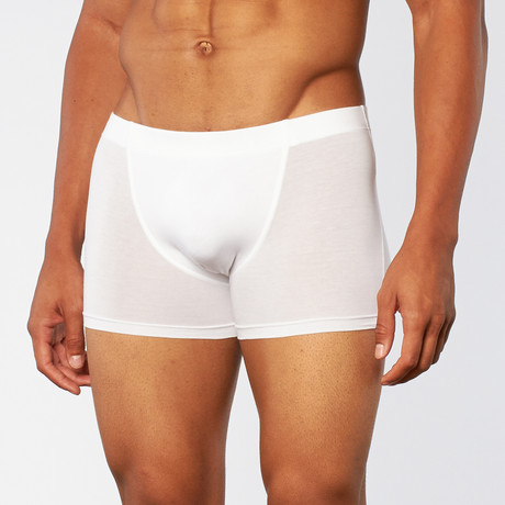 SwissTouch Boxer Brief // White (S[28"-31"])