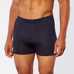 SwissTouch Slim Button Boxer // Navy (L[34"-36"])