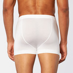 SwissTouch Slim Button Boxer // White (L[34"-36"])