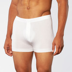 SwissTouch Slim Button Boxer // White (L[34"-36"])