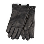 Premium Lambskin Leather Classic Gloves // Black (M)