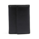 Leather 8 Key Wallet // Black