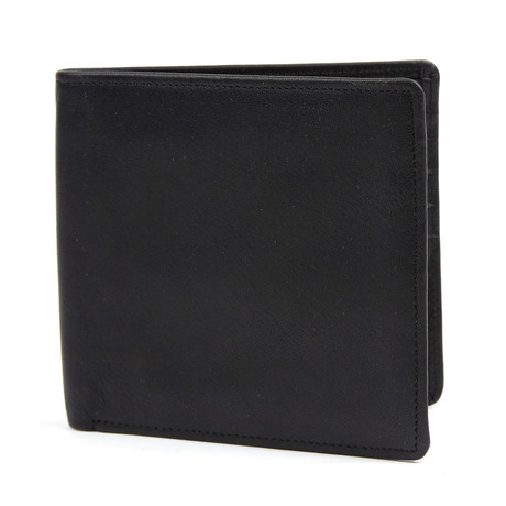 Leather Classic Bifold Wallet // Black