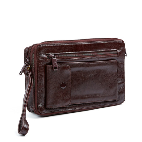 Leather Travel Bag // Cordovan