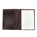 Leather Letter Pad // Burgundy