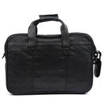 Leather Briefcase // Black