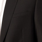 Giorgio Sanetti // Modern Fit 2-Piece Suit // Black (US: 40S)