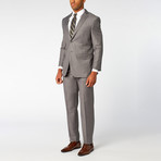 Fellini // Single Breasted Classic Suit // Grey (US: 42S)
