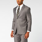 Fellini // Single Breasted Classic Suit // Grey (US: 40S)