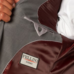 Fellini // Single Breasted Classic Suit // Grey (US: 40R)