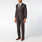 Fellini // Single Breasted Classic Suit // Charcoal (US: 40S)