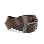 Harness Leather Casual Belt // Brown (Waist 32)