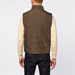 Color Siete // Quilted Vest // Charcoal (L)