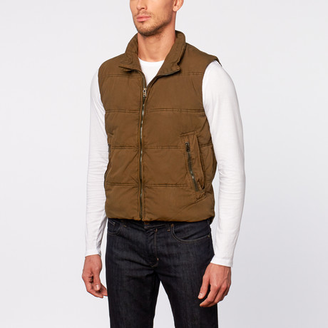 Rose Pistol // Arcadia Quilted Vest // Dirty Oil (XS)