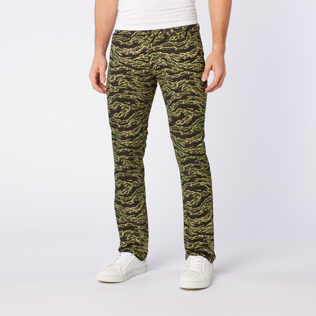 Original Slim Fit Denim // Tiger Camo (28WX30L)