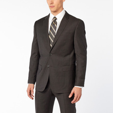 Giorgio Sanetti // Modern Fit 2-Piece Suit // Charcoal (US: 36S)