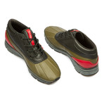 Quadici Lite  // Military Olive + Chili Pepper (US: 8.5)
