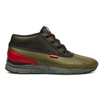 Quadici Lite  // Military Olive + Chili Pepper (US: 8.5)