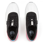 Quadici Lite LX  // White + Black Polkadots (US: 9.5)