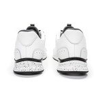 The 35 Lite LX  // White + Metallic Silver (US: 10)