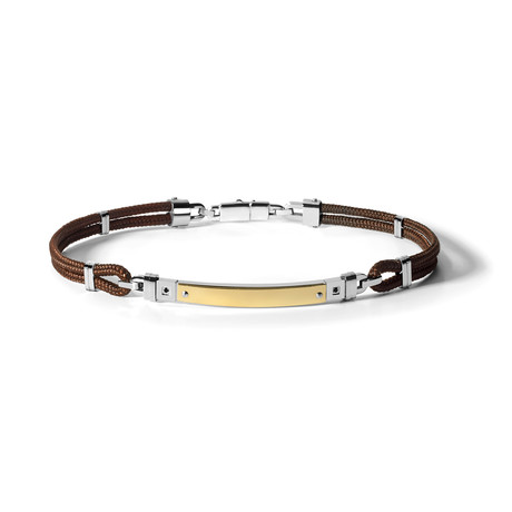 Familia Bracelet // Brown Cord