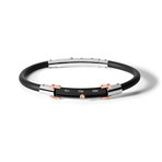Marathon Bracelet // Black Rubber