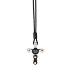 8 Cylinder Necklace // Steel