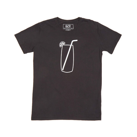 Cocktail T-Shirt // Black (S)