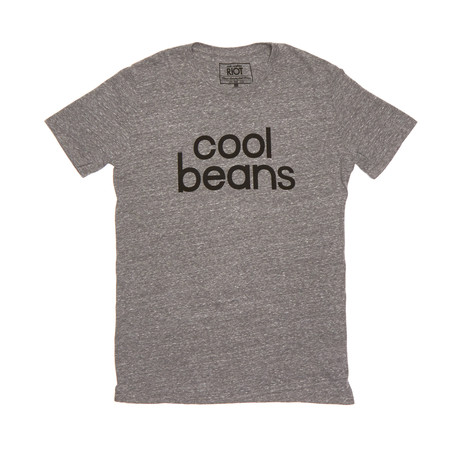 Cool Beans T-Shirt // Heather Grey (S)