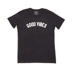 Good Vibes T-Shirt // Faded Black (M)