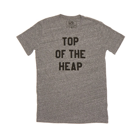 Top of the Heap T-Shirt // Heather Grey (S)